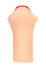 Мастурбатор-ротик с алыми губами (Цвет: телесный)