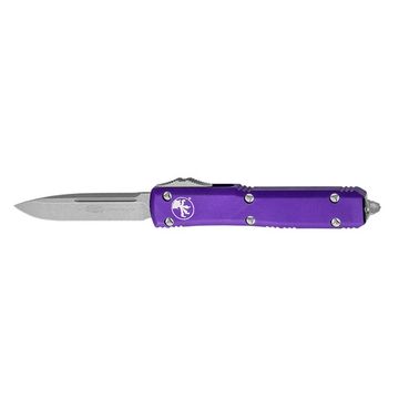 Автоматический нож Microtech Ultratech 121-10PU c клинком из стали CTS-204P, рукоять алюминий