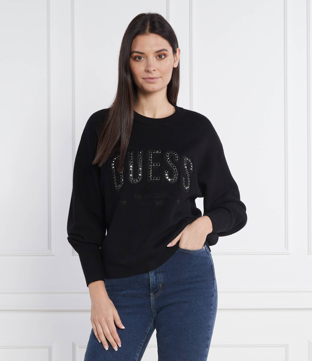 свитер estelle GUESS - черный(W2BR47 Z26I0)