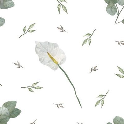 Акварельные цветы от ALI.ART.S