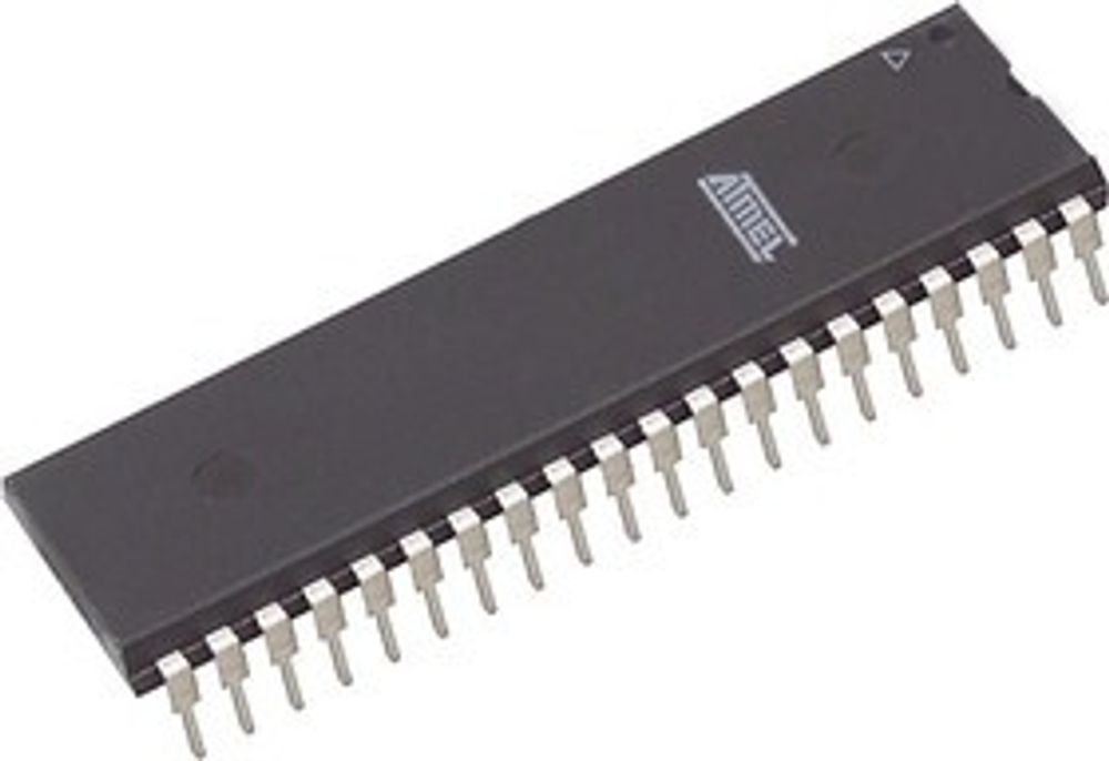 ATmega644-20PU, Микроконтроллер 8-Бит, AVR, 20МГц, 64КБ Flash (DIP-40)
