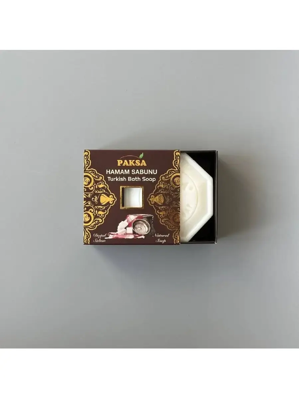 Мыло туалетное Paksa твердое кусковое Турецкая баня (хамам)