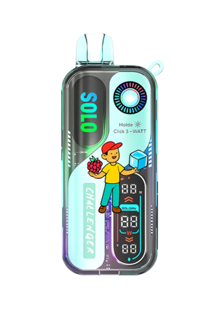 SOLOBAR SOLO 30000 — Blueberry Ice (5% nic)