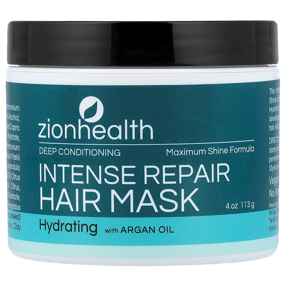 Zion Health, Маска для интенсивного восстановления, 113 г (4 унции)