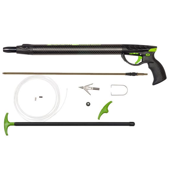 Пневмовакуумное карбоновое подводное ружье Salvimar Predathor Dark Side 55