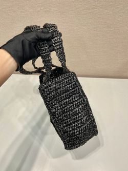 Prada Crochet Tote Bag 26 cm