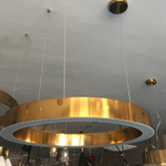 светильник Light Ring Horizontal Copper Gold