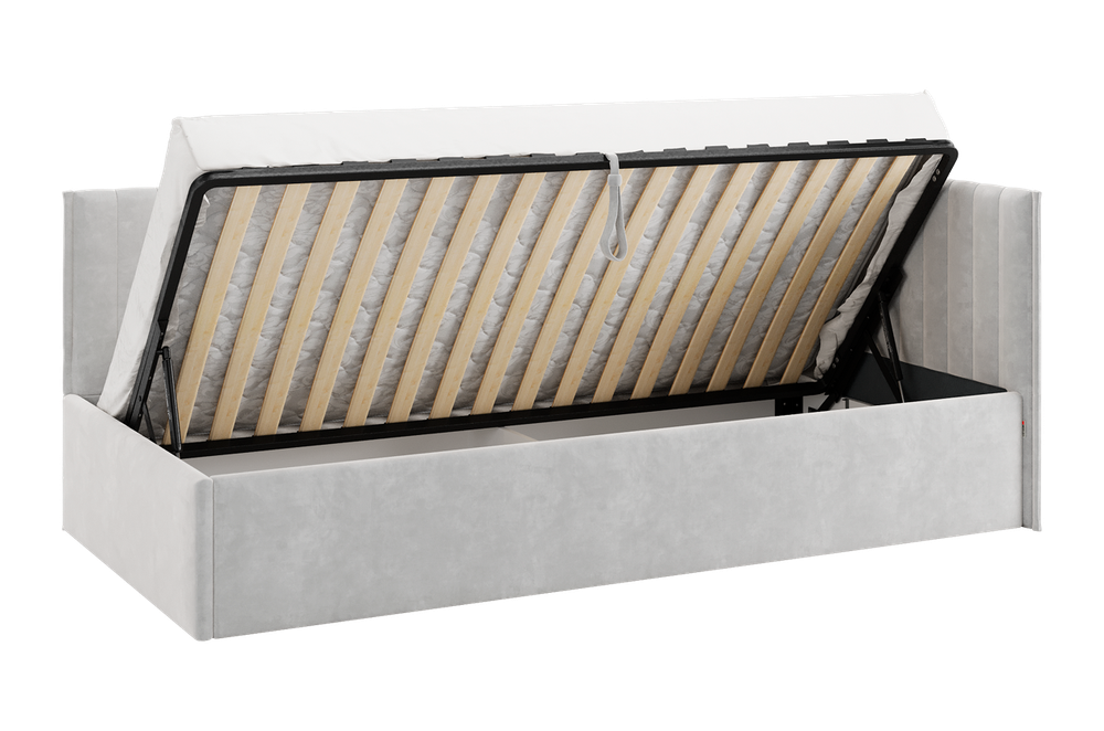 Кровать тахта с подъемным механизмом Твикс 900*2000 (велюр) МФ Мебельсон, г. Ижевск