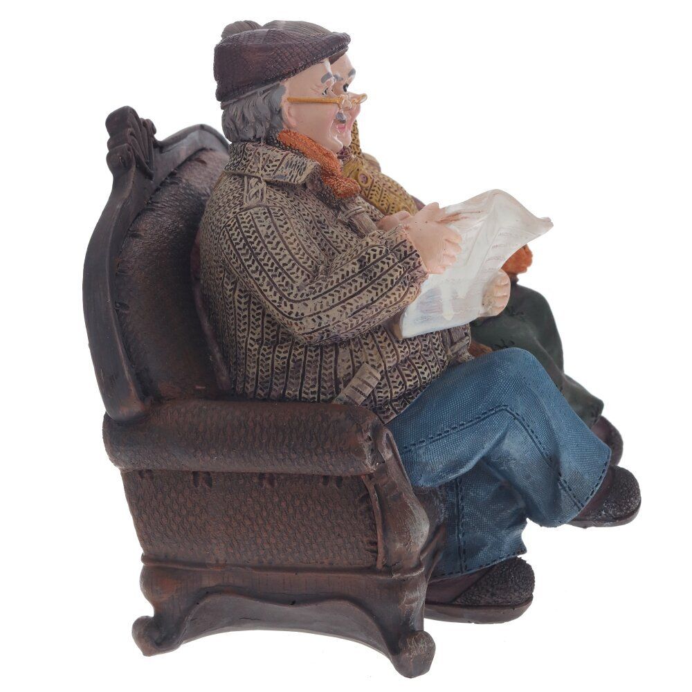 GAEM Копилка "Бабушка с дедушкой", L15 W12 H14 см, 2в.