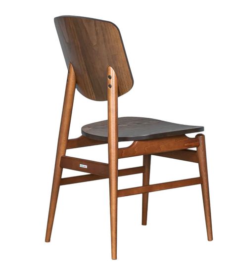 Стул Vasto-V деревянный / Американский орех / массив Бука