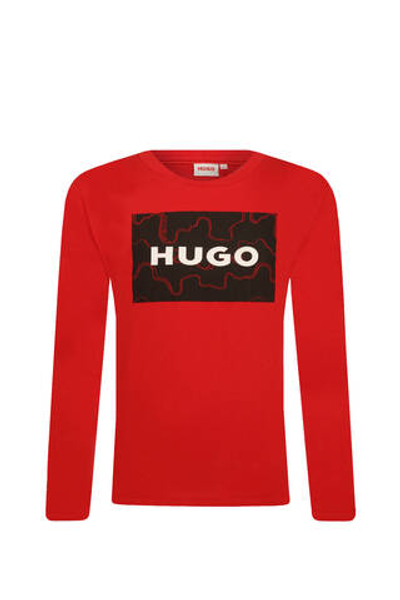 Лонгслив HUGO KIDS - красный(G25137)