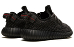 Adidas originals Yeezy boost 350 Black Samurai Pirate Black trend shock absorption, non-slip, wear-resistant, breathable, lightweight low-cut sports casual shoes for men and women the same style black 2023 edition