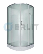 Душевая кабина Erlit Comfrot ER3510P-C3-RUS 100x100 матовое стекло