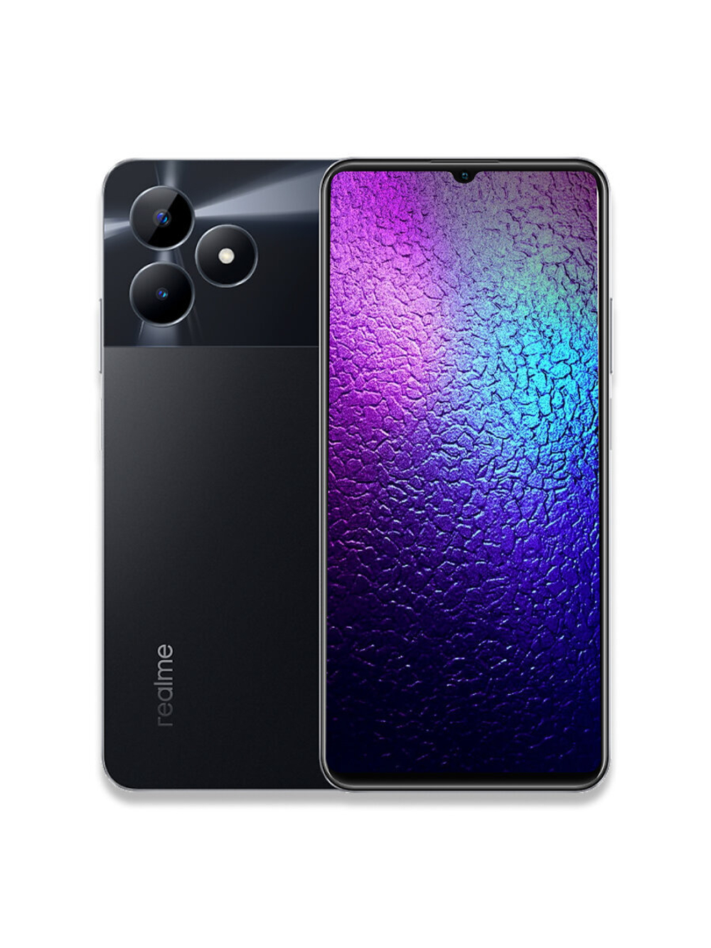 Смартфон realme C51 4/64 ГБ RU, Dual nano SIM, черный