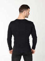 Лонгслив мужской черный