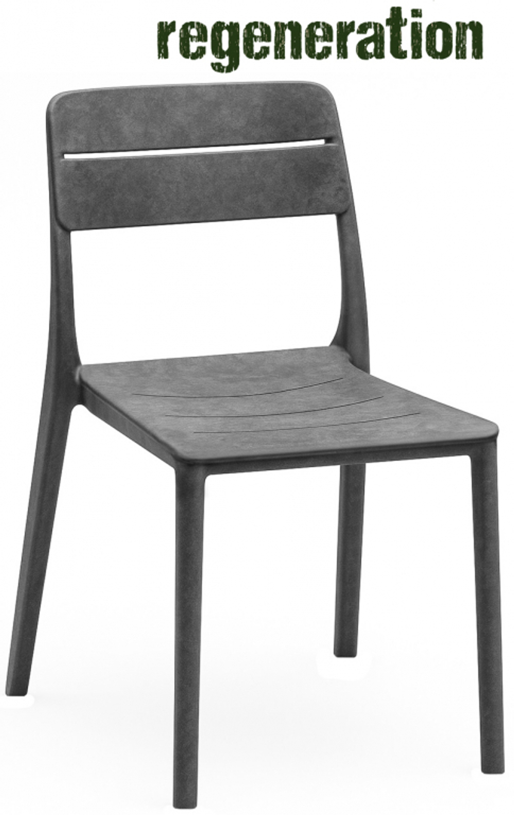 Стул пластиковый Nardi Cassia Bistrot, базальт