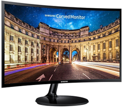 Монитор Samsung 24" C24F390FHI 1920x1080 VA WLED 72Гц 4ms FreeSync VGA HDMI