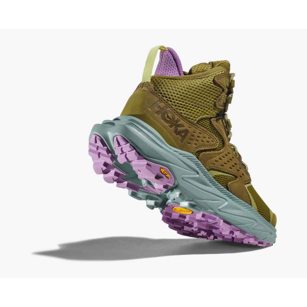 Кроссовки женские HOKA W ANACAPA 2 MID GTX Green Moss / Agave