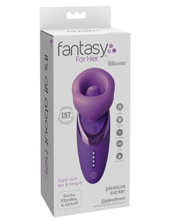 Fantasy for Her Pleasure Sucker -Purple Pipedream - Вакуумный стимулятор