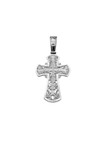 Крест из серебра/Без покрытия