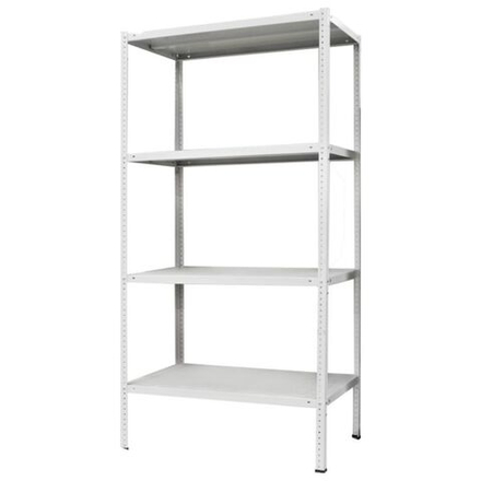 Стеллаж мет-л, 4 секц, 100х30х200 см, ПАКС, МС-234/500, 15628693