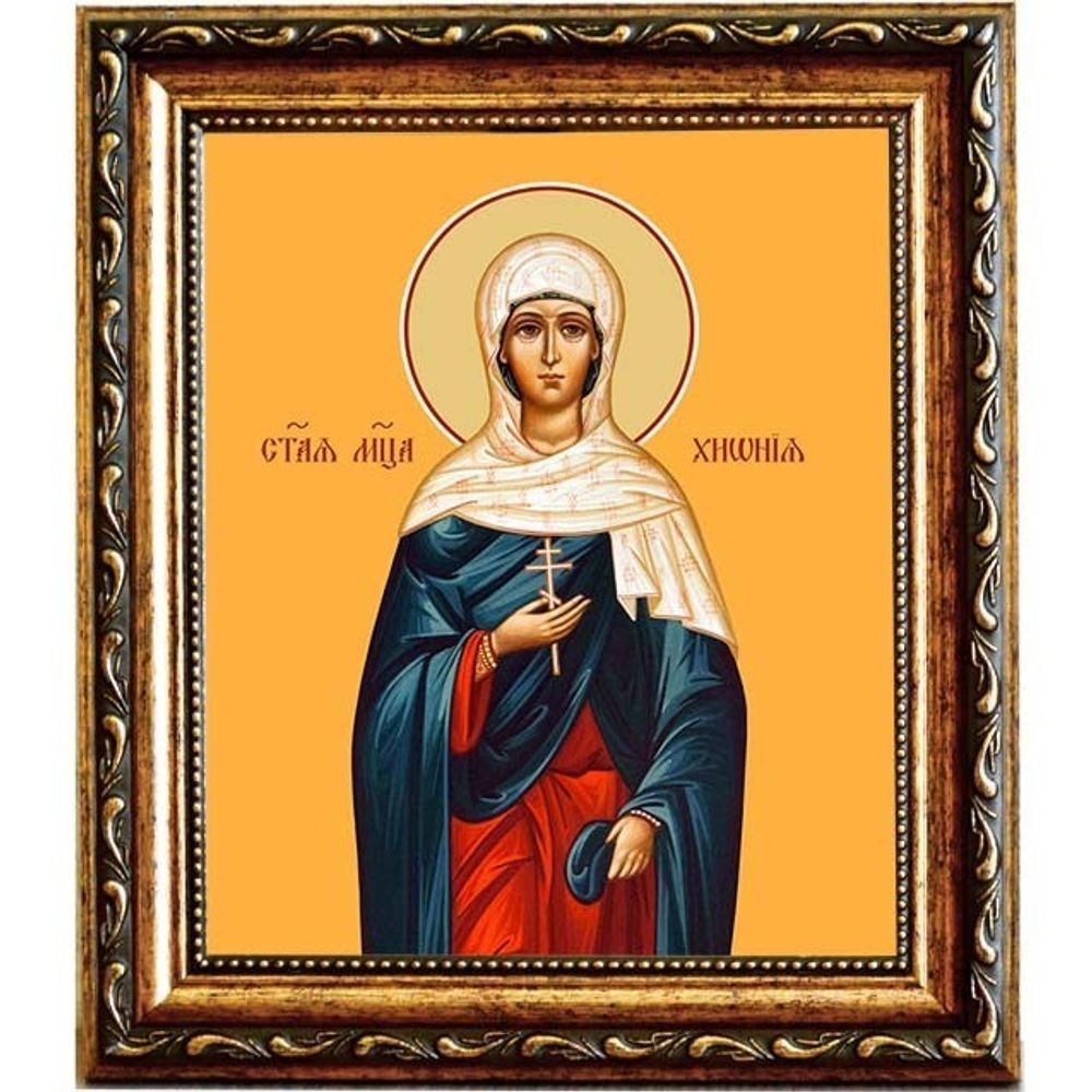 Хиония Аквилейская мученица. Икона на холсте.