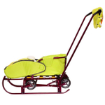 Санки детские «Тимка 6 универсал» с набором аксессуаров амарантовый лак (арт. Т6УН/А)