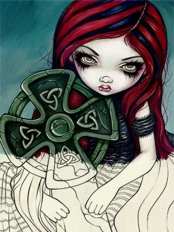 Jasmine Becket-Griffith Halloween Coloring Book