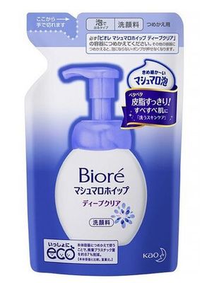Biore - Пенка для глубокого очищения лица, запасной блок 130 мл
