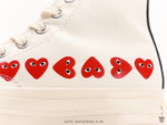 Кеды Comme des Garsons x Converse Chuck Taylor 1970s High