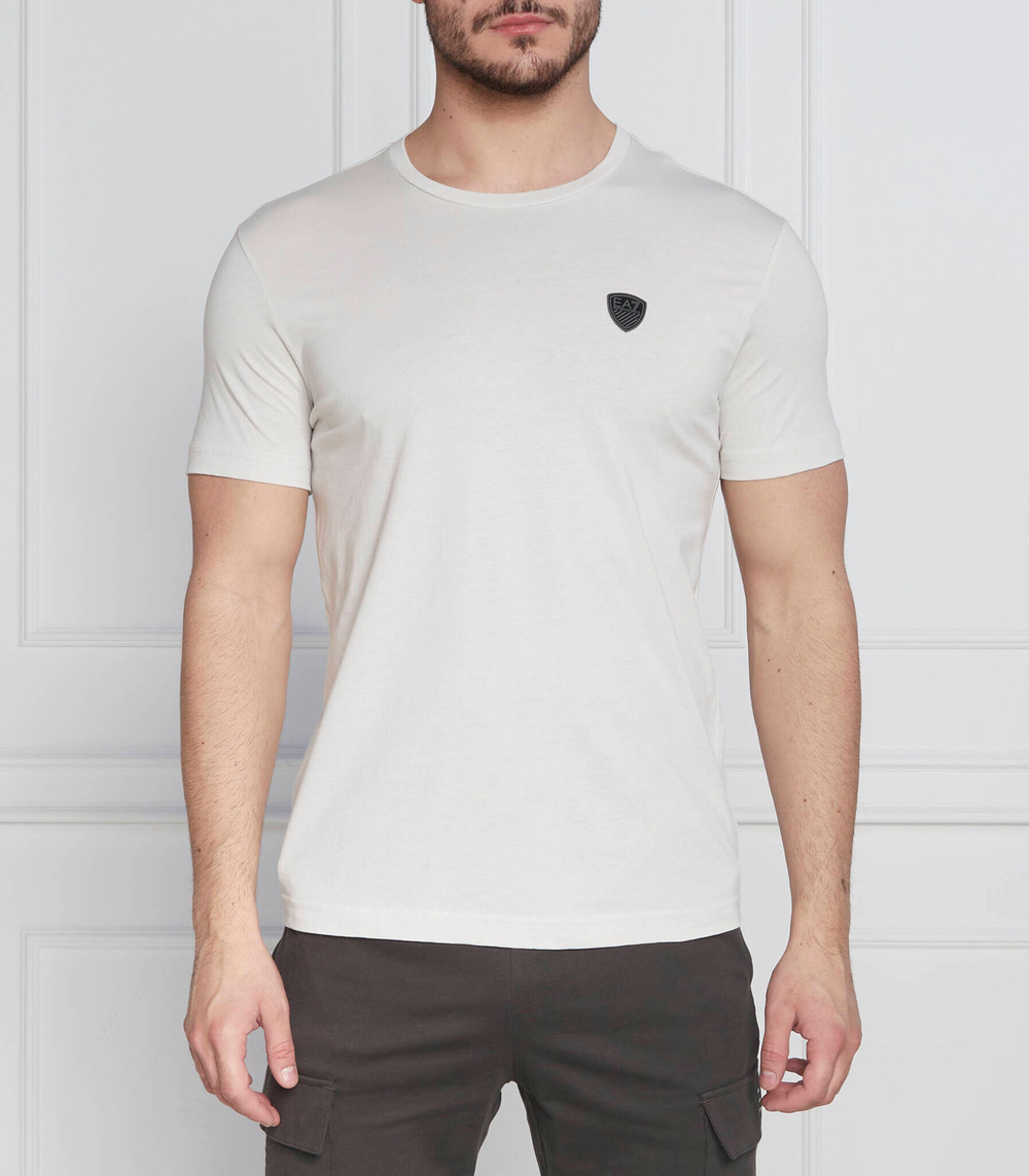 футболка EA7 - кремовый(3RPT41 PJNTZ)