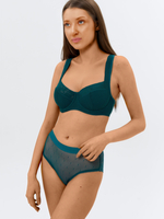 Трусы Слипы из сеточки Воздух Изумруд