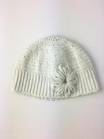 Шапка с цветком на 5 лет