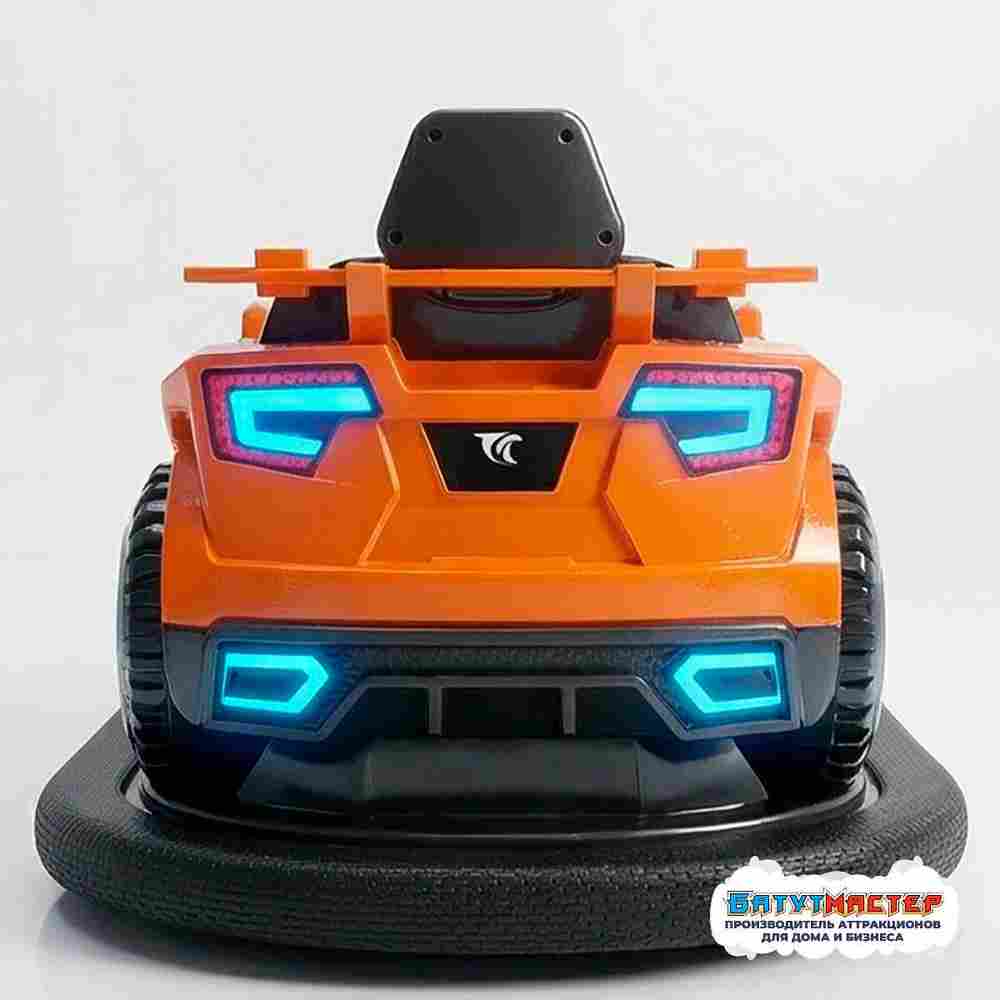 Бамперная электромашинка «Огненный неон» для автодрома, плавное управление