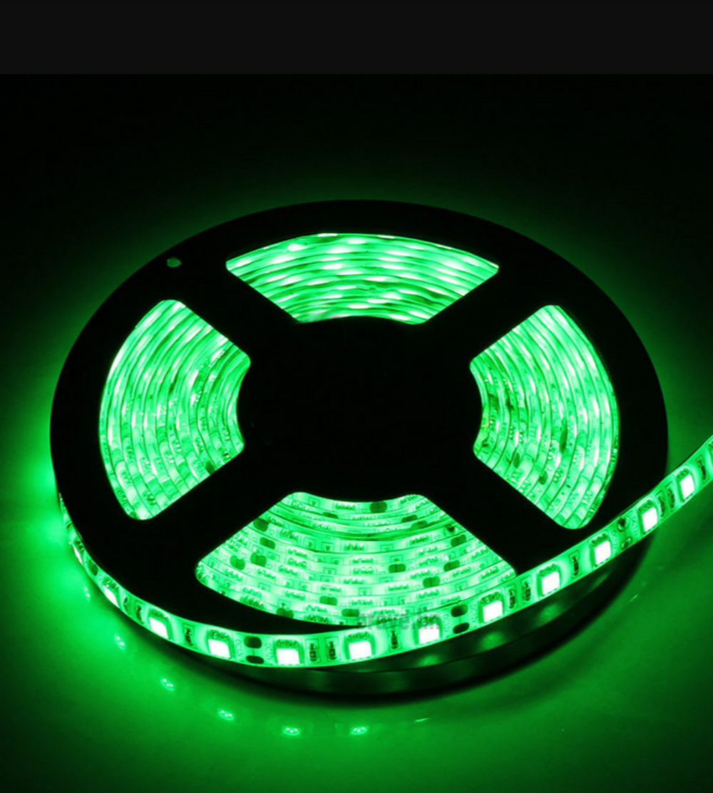 Светодиодная лента Ecola 4.8W/12v/8mm Зеленый (5м./уп)