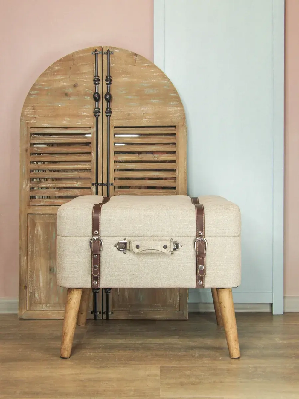 Пуфики для прихожей с ящиком 2 шт