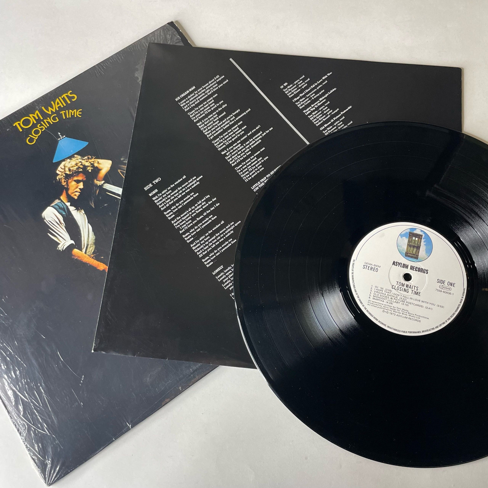 Винтажная виниловая пластинка LP Tom Waits Closing Time (Германия 2005)
