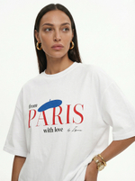 Футболка FROM PARIS | Молочный