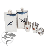 Набор фляжек в подарочном кейсе