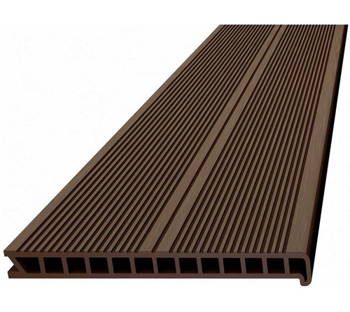 Ступень из ДПК пустотелая Darvolex Deckron 320х28х4000 мм