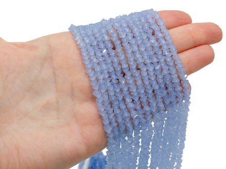 Нить бусин для украшений 4мм (ювелирное стекло)