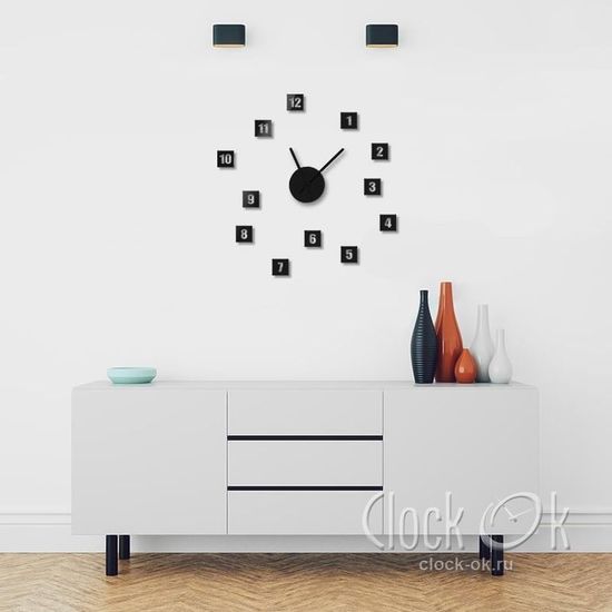 Настенные 3D часы Mix