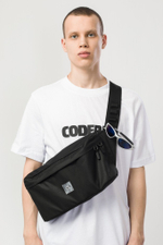 Сумка поясная CODERED Big B Чёрный / Чёрная стропа