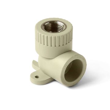 Угольник комб. вн.р 20х1/2 с креплением PP-R