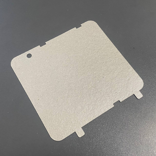 Слюда для микроволновой печи вырезанная 114x124 мм