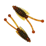 12 шт. 4,5 см Рыболовные, силиконовые приманки рачки. Головастик RuBaits Fly Frog Набор для рыбалки на щуку, судака, окуня, форель Для зимней рыбалки, микроджиг.