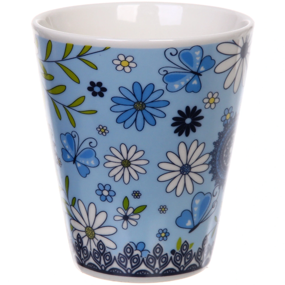 Кружка керамическая 350мл «Летние узоры», микс цветов