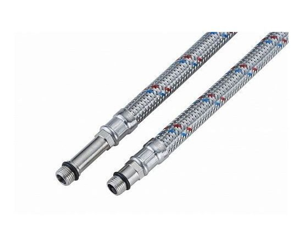 Подводка СТМ для смесителя, сталь, 1/2xM10x 50 см, пара CWFHS050