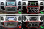 Магнитола для Toyota HiLux 7 2011-2015 - Kuberg монитор 12.3" в стиле MERCEDES на Android 13, Быстрая, CarPlay, 4G SIM-слот
