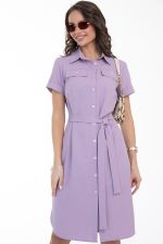 Платье-рубашка Сидни (лаванда) Diolche